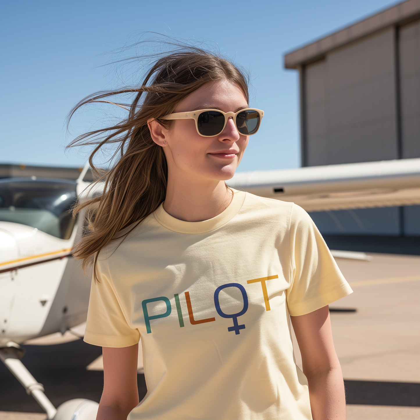 Woman's Multi-Color PILOT T-Shirt