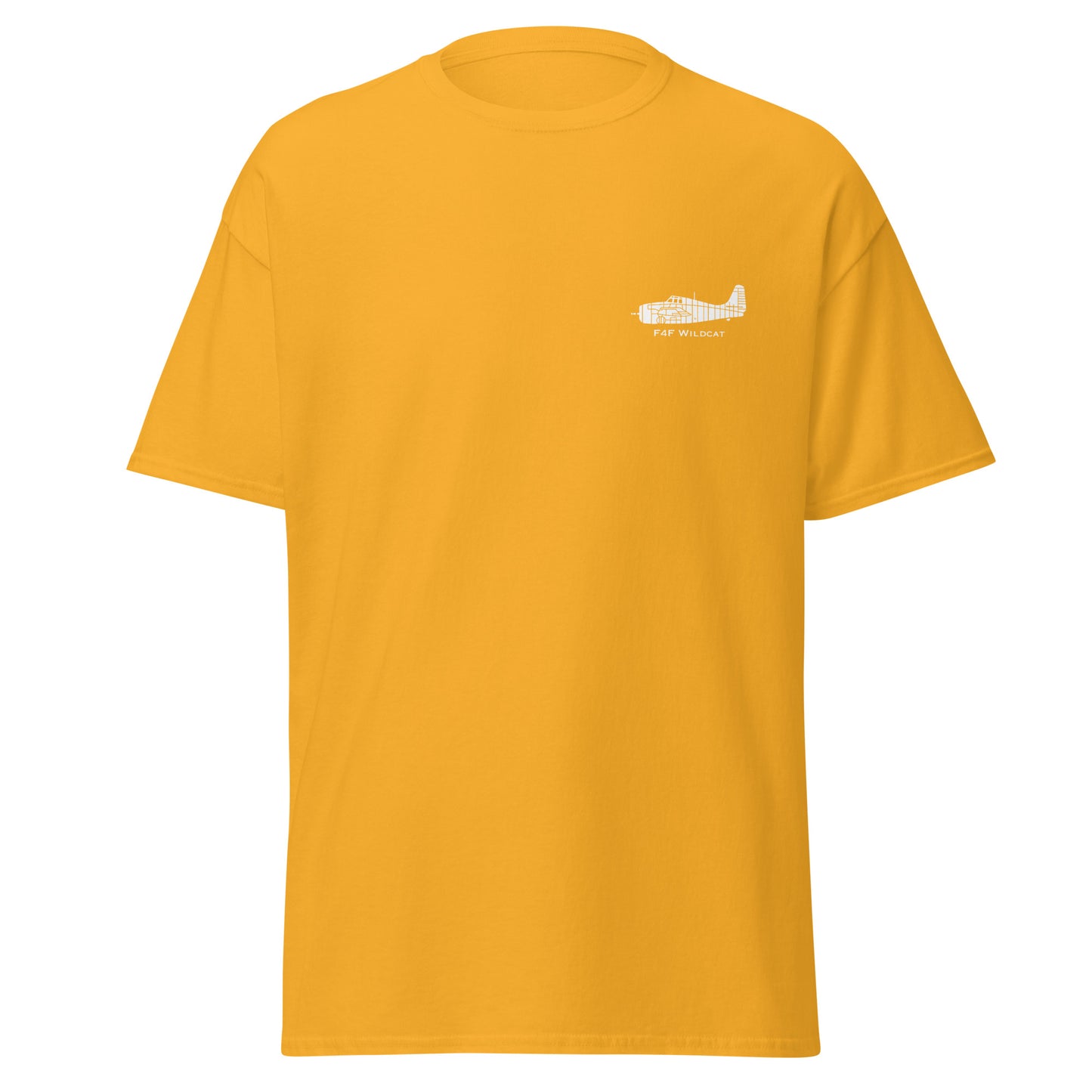 Grumman F4F Wildcat Custom Aircraft Design Organic Cotton T-Shirt (Unisex)
