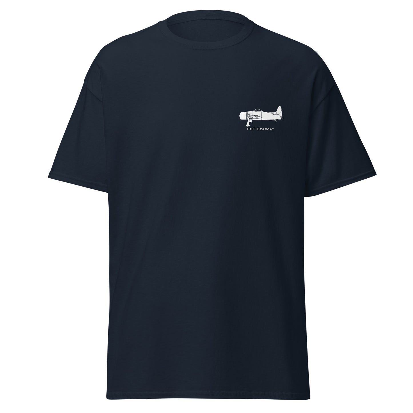 Grumman F8F Bearcat Custom Aircraft Design Organic Cotton T-Shirt (Unisex)