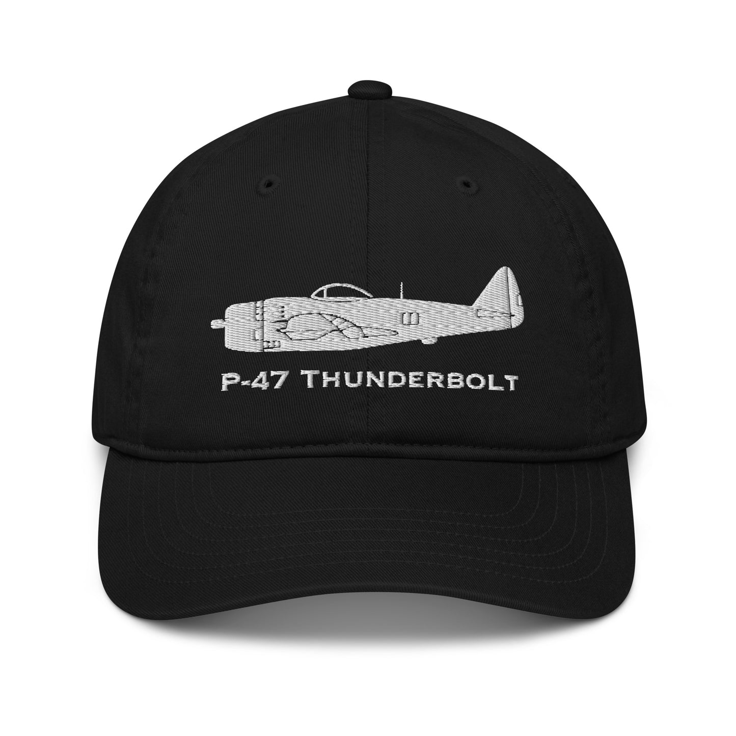Republic P-47 Thunderbolt Custom Embroidered Airplane Hat