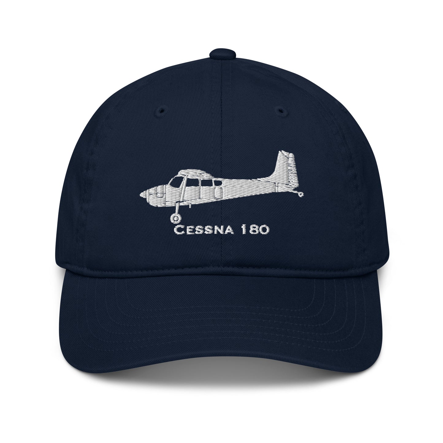 Cessna 180 Embroidered Airplane Hat