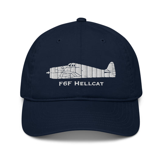 Grumman F6F Hellcat Custom Embroidered Airplane Hat