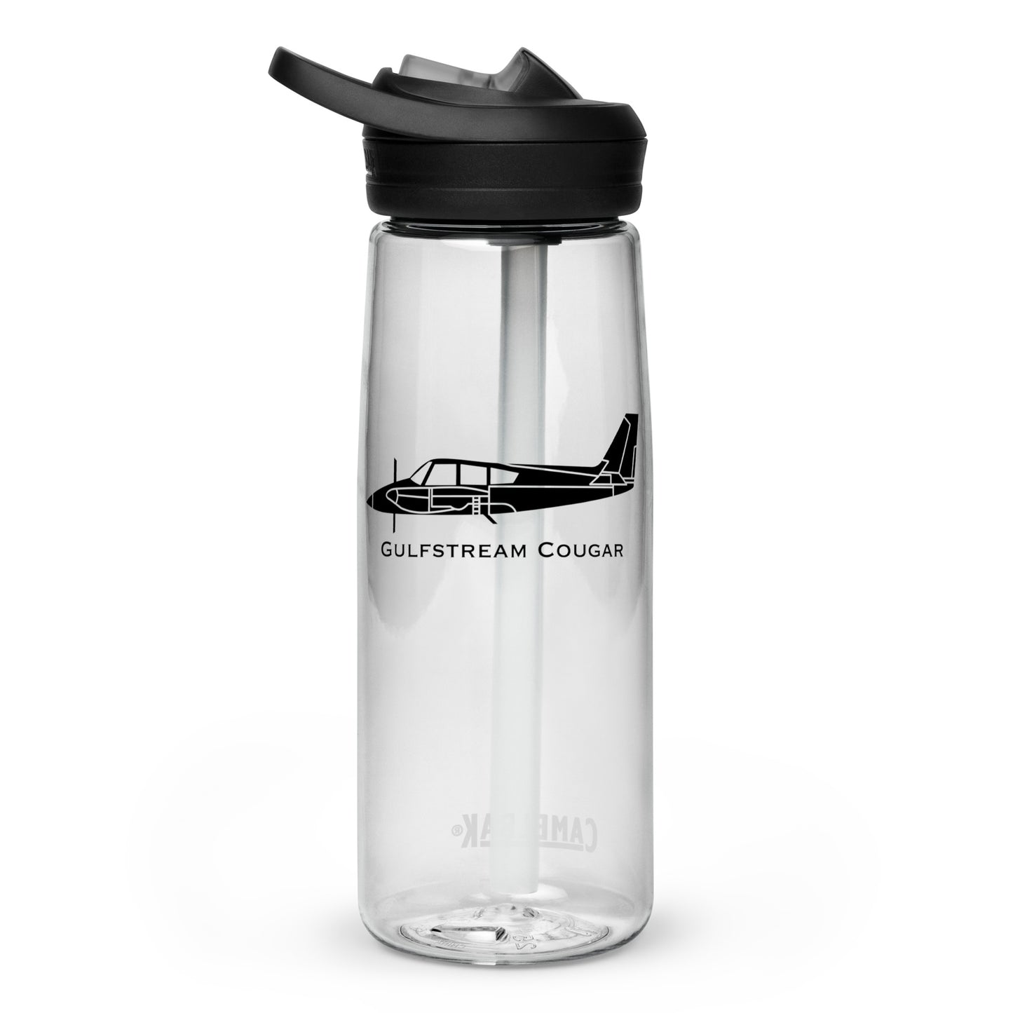 Gulfstream Cougar Leak Proof Sports Water Bottle | Aircraft Thermos | Travel Flask