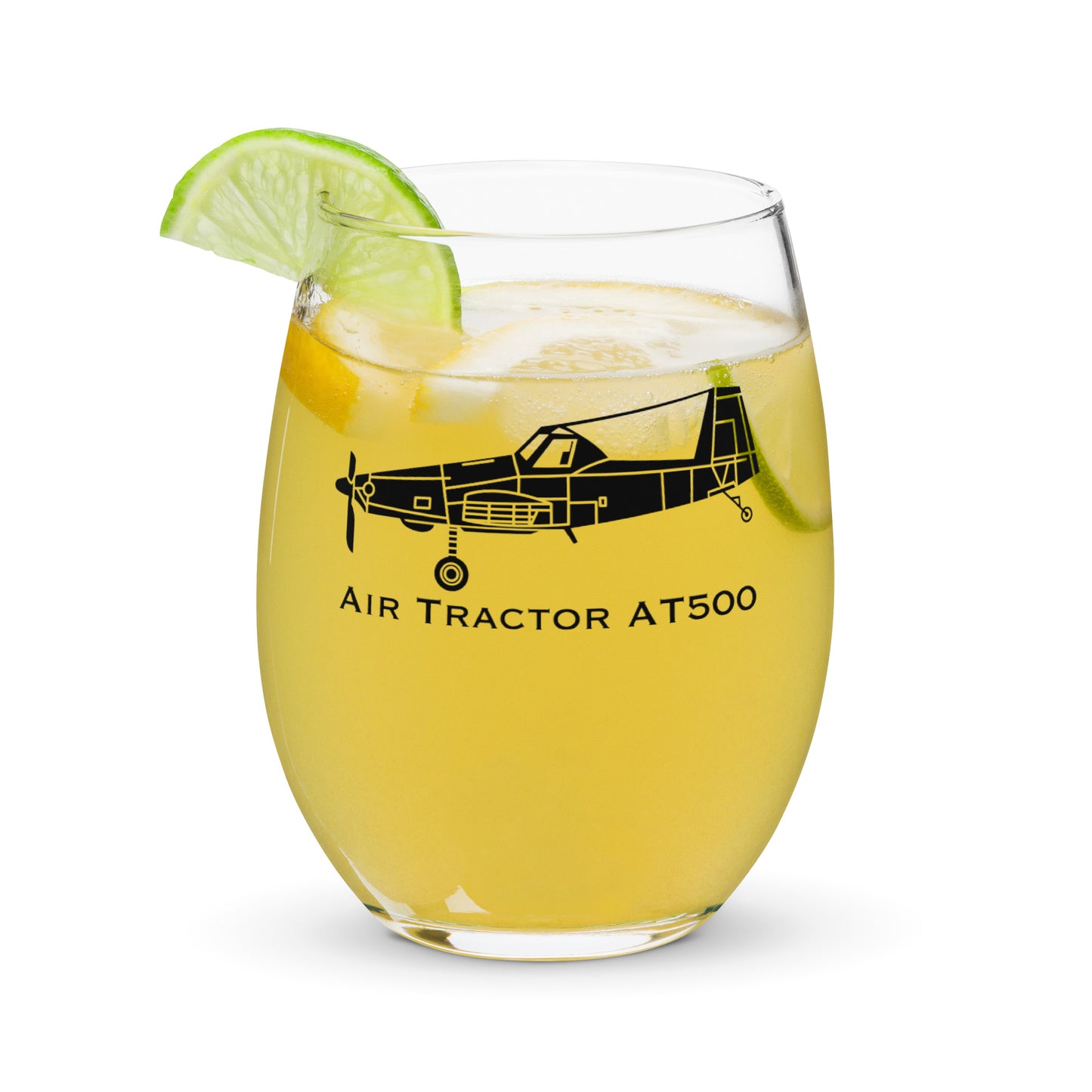 Air Tractor AT-500 Stemless Wine Glass, Tumbler