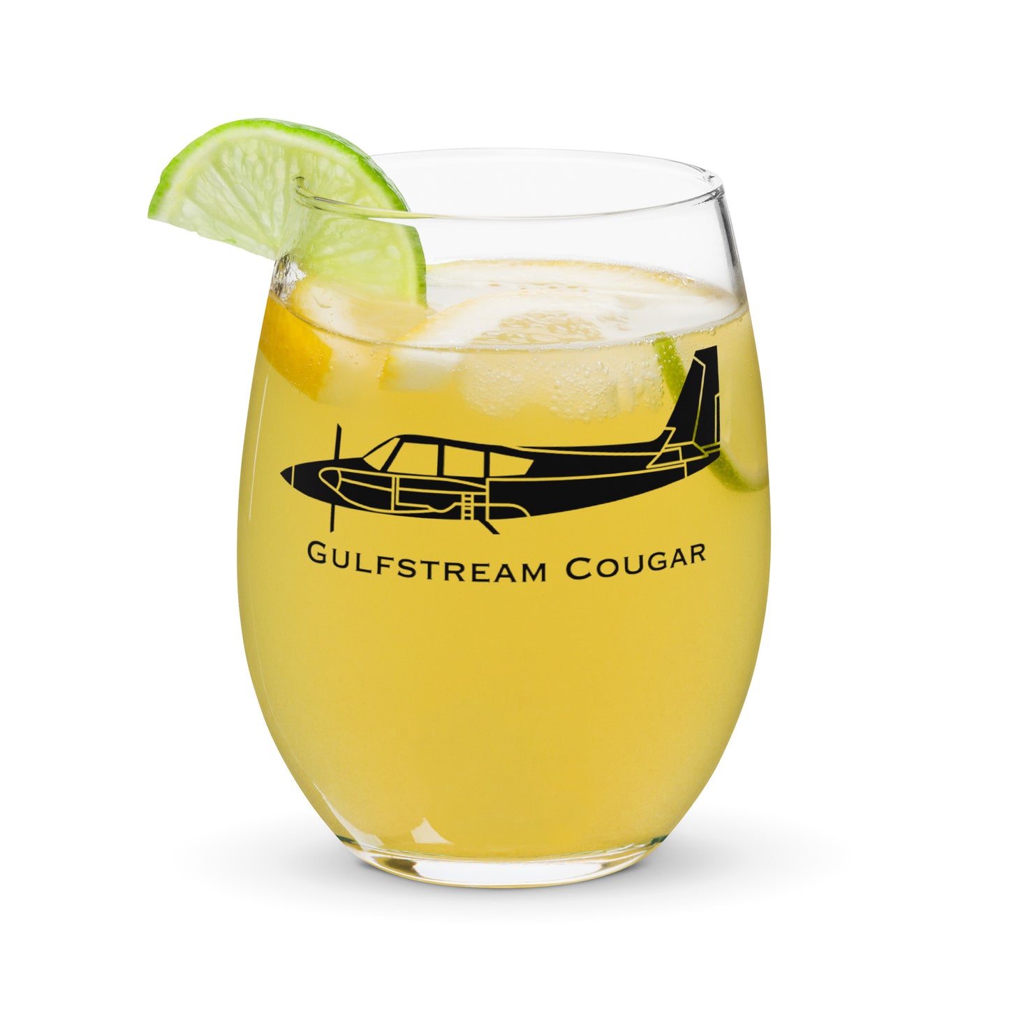 Gulfstream Cougar GA-7 Stemless Wine Glass, Tumbler