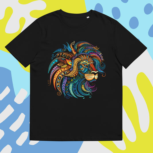Leo Psychedelic Zodiac Sign T-Shirt | Exclusive Design