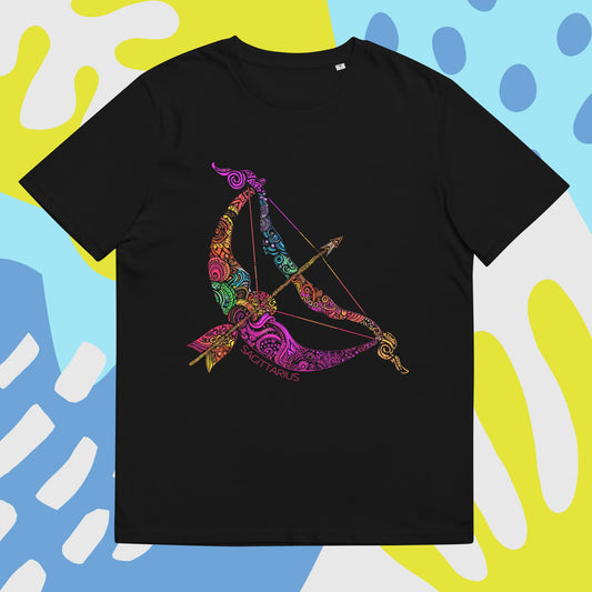 Sagittarius Psychedelic Zodiac Sign T-Shirt | Exclusive Design