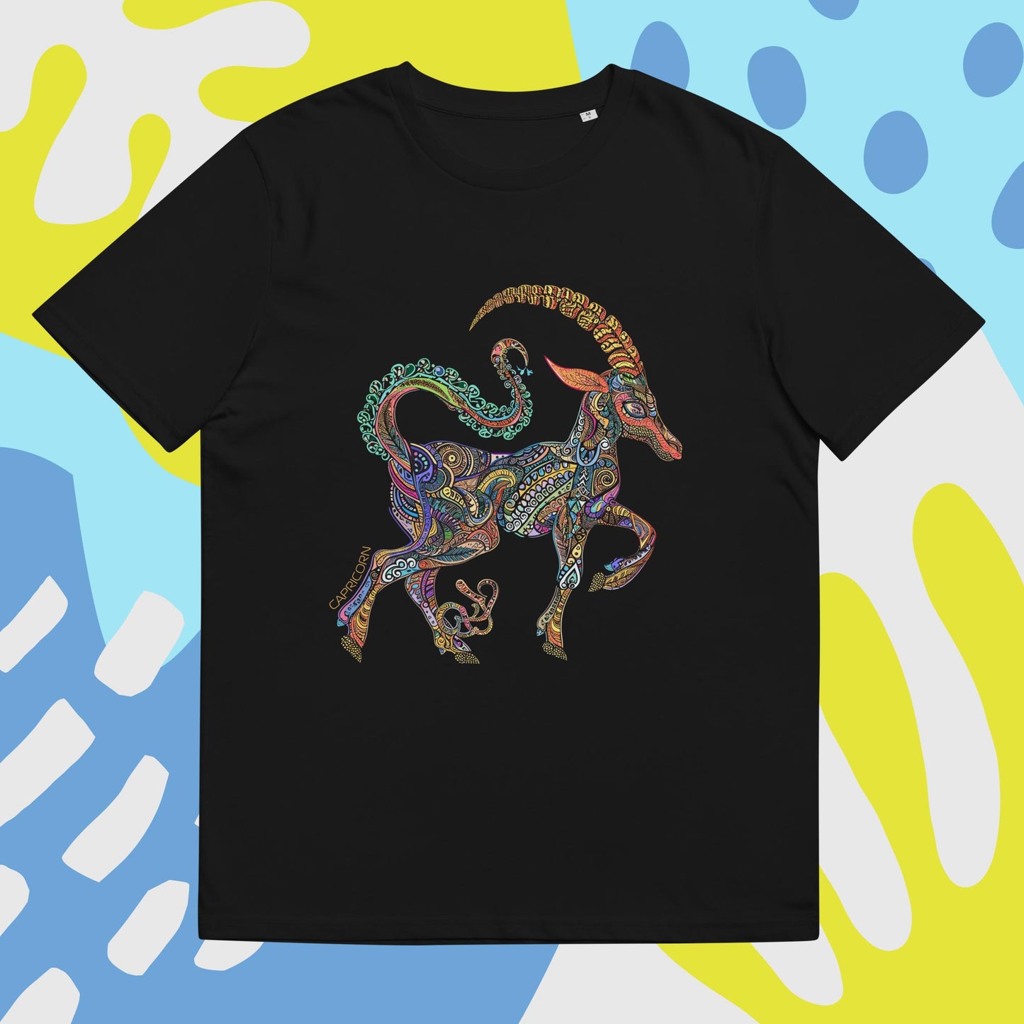 Capricorn Psychedelic Zodiac Sign T-Shirt | Exclusive Design