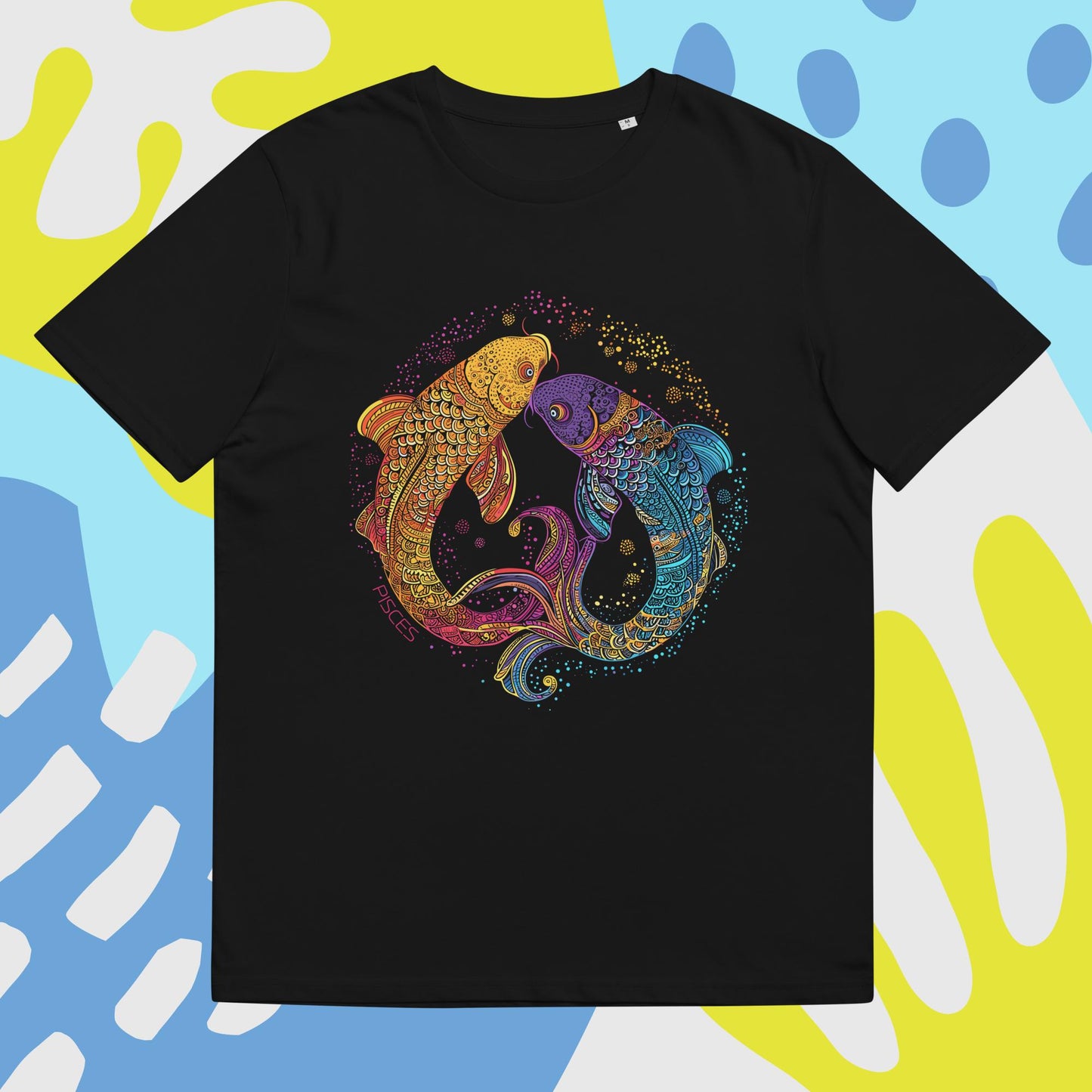 Pisces Psychedelic Zodiac Sign T-Shirt | Exclusive Design