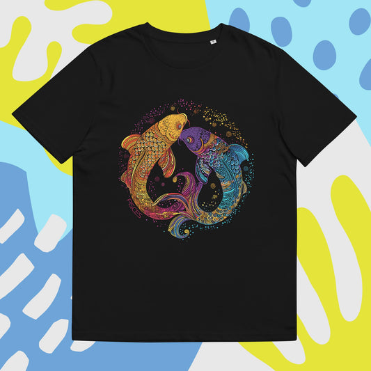 Pisces Psychedelic Zodiac Sign T-Shirt | Exclusive Design