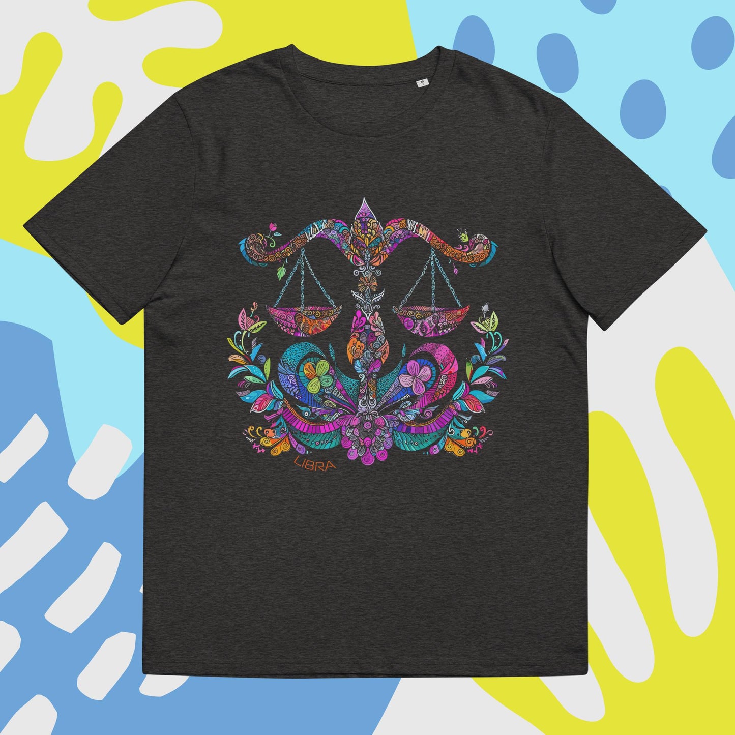 Libra Psychedelic Zodiac Sign T-Shirt | Exclusive Design