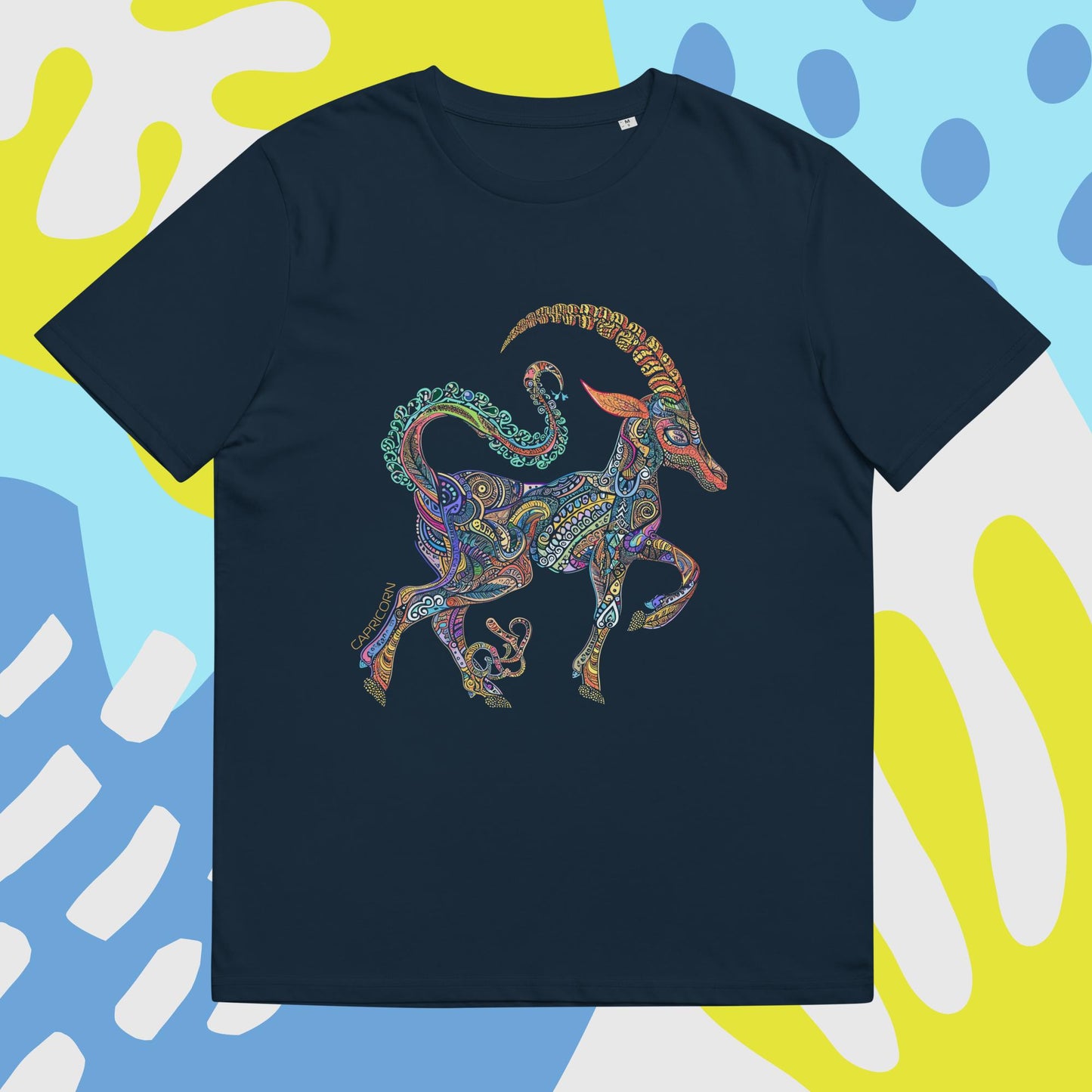 Capricorn Psychedelic Zodiac Sign T-Shirt | Exclusive Design