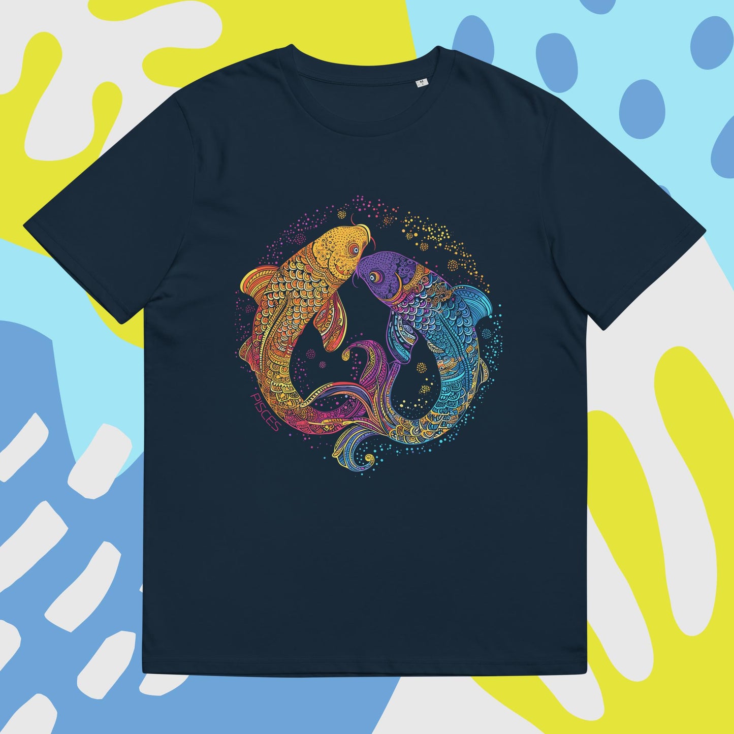 Pisces Psychedelic Zodiac Sign T-Shirt | Exclusive Design