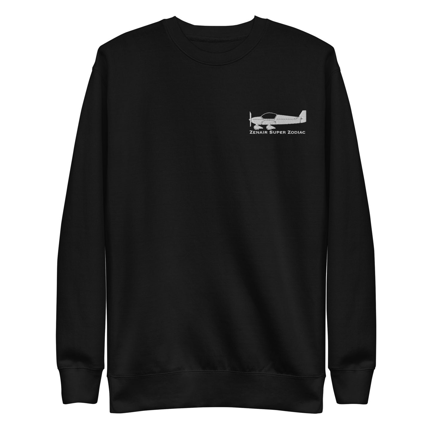Zenair Super Zodiac Embroidered Logo Sweatshirt