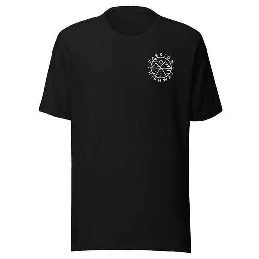 Passion Highway V-Twin Engine Unisex t-shirt