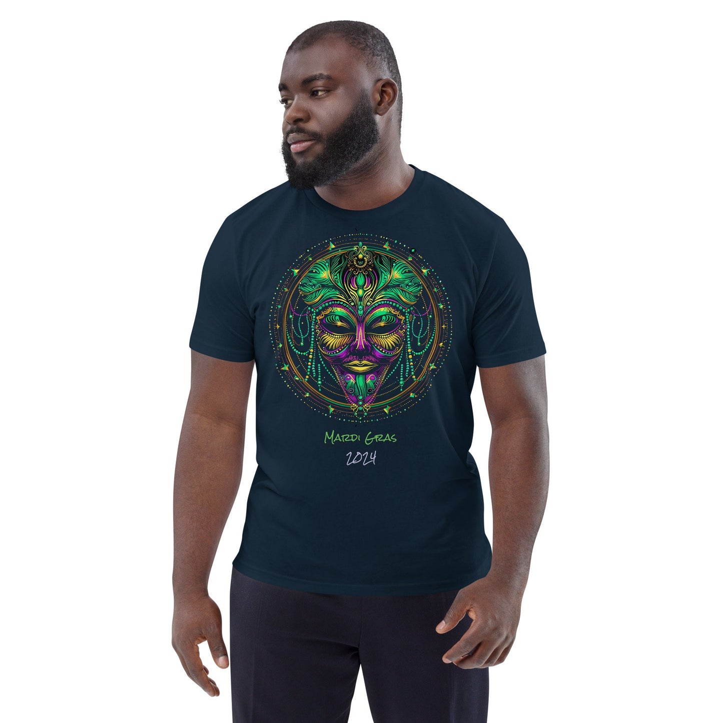 2024 Mens Mardi Gras T-shirt | Laissez les Bons Temps Rouler Tee