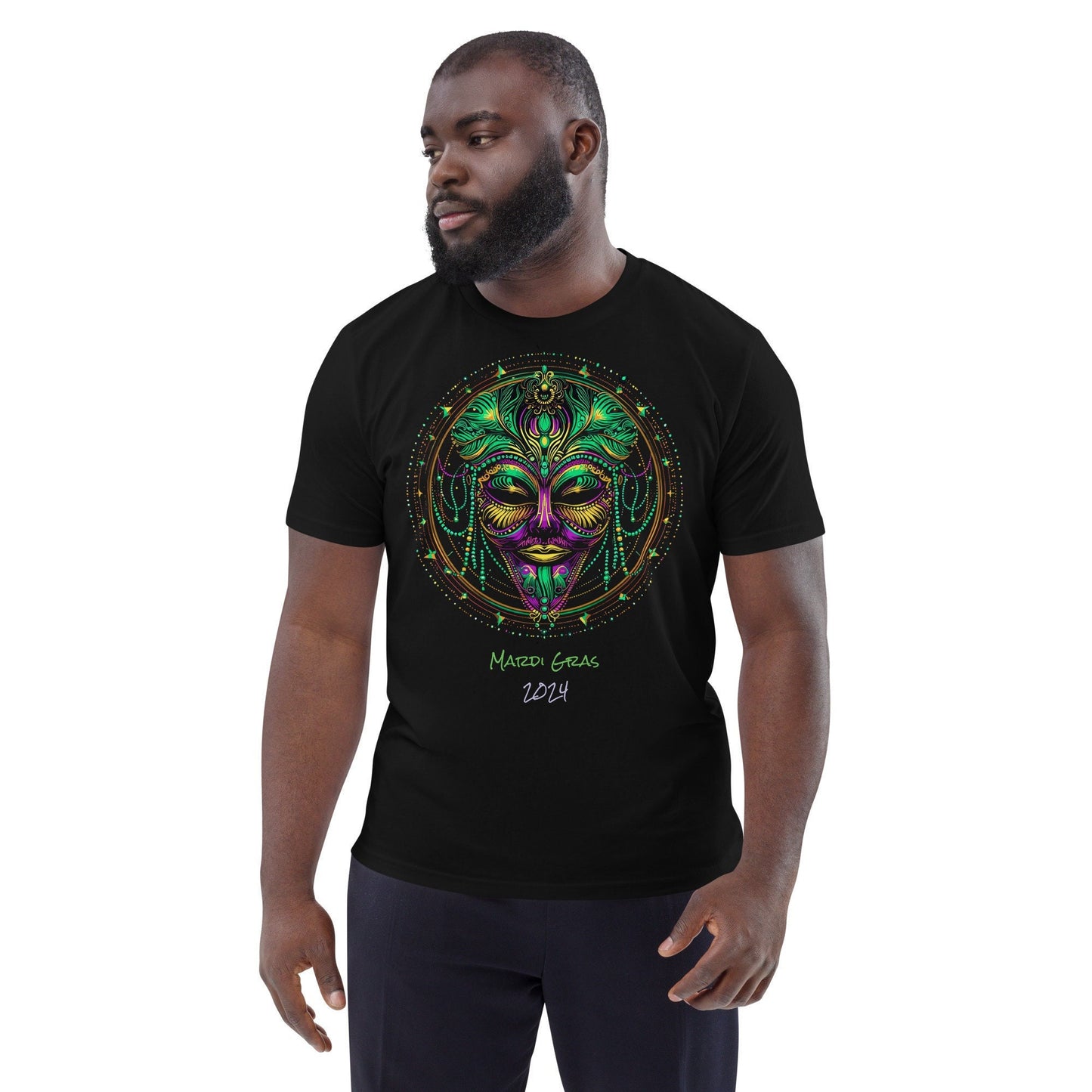 2024 Mens Mardi Gras T-shirt | Laissez les Bons Temps Rouler Tee