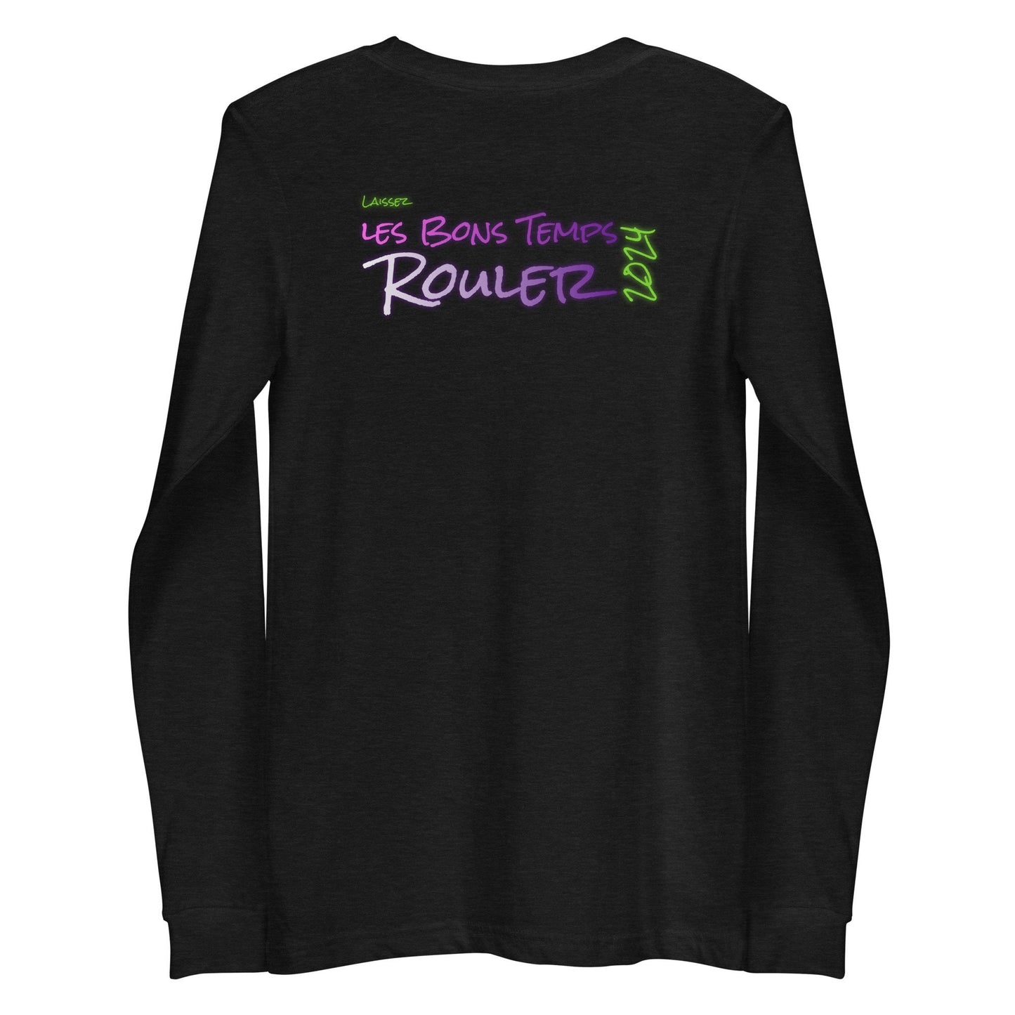 2024 Mens Long Sleve Mardi Gras T-shirt | Laissez les Bons Temps Rouler Tee