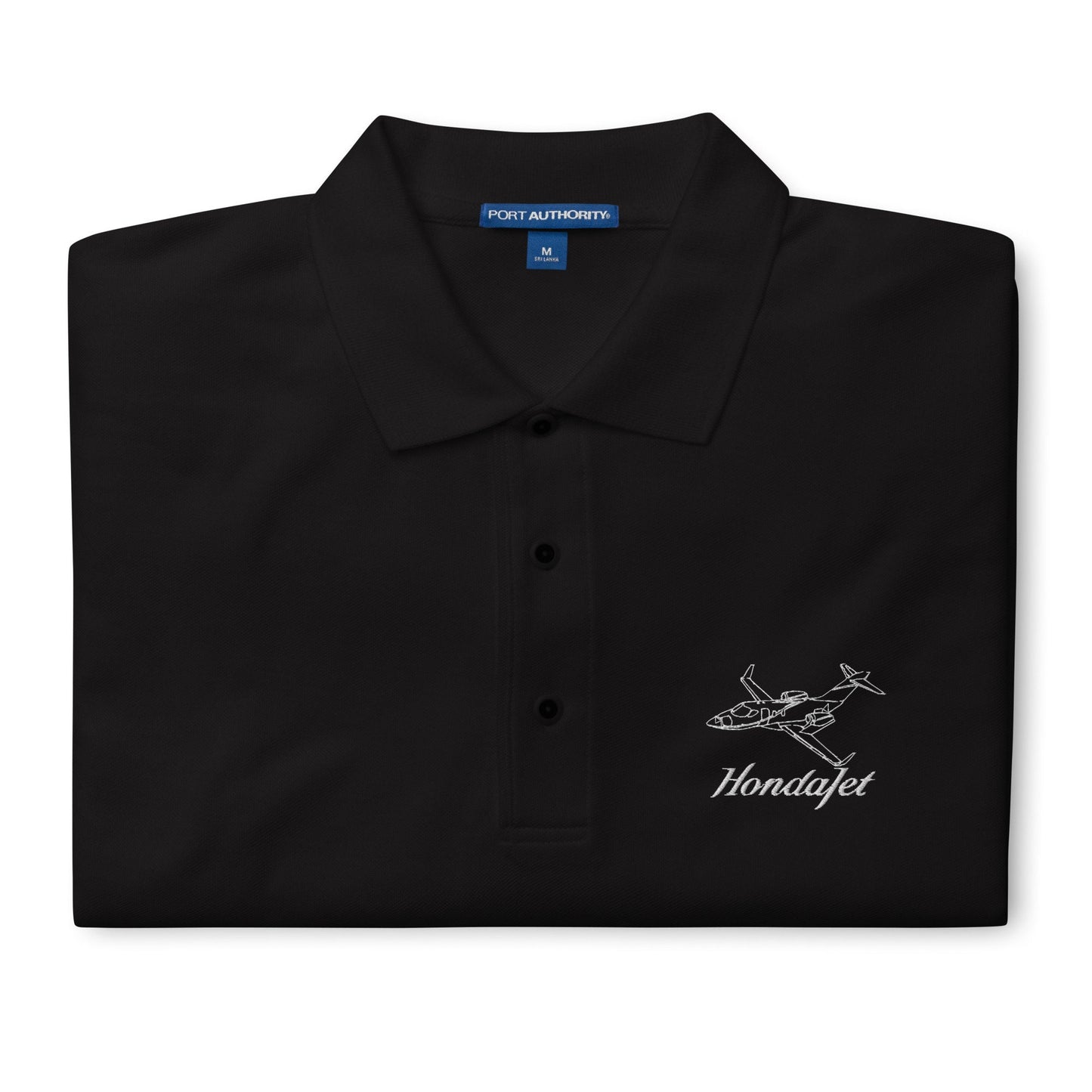 HondaJet Men's Premium Embroidered Polo