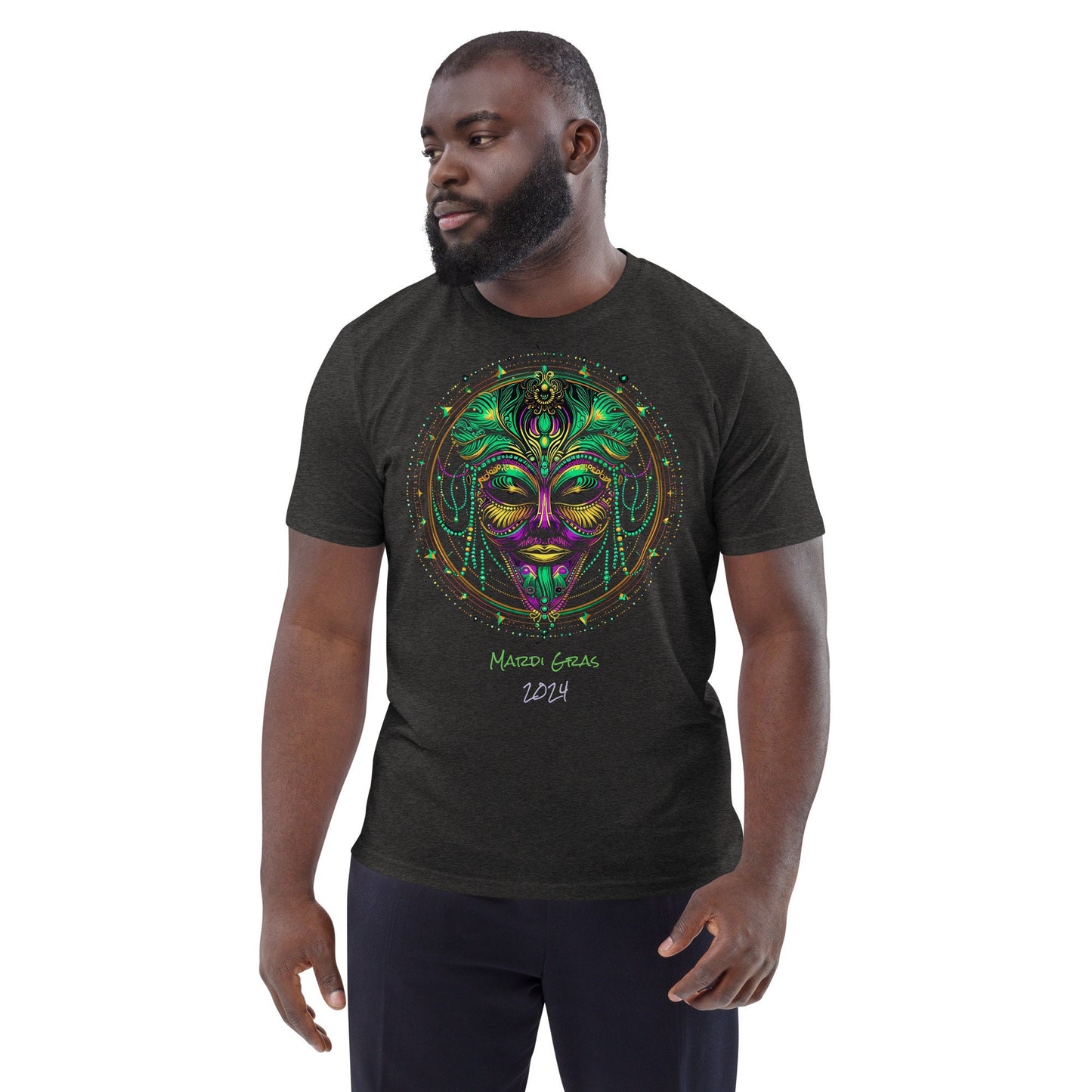 2024 Mens Mardi Gras T-shirt | Laissez les Bons Temps Rouler Tee
