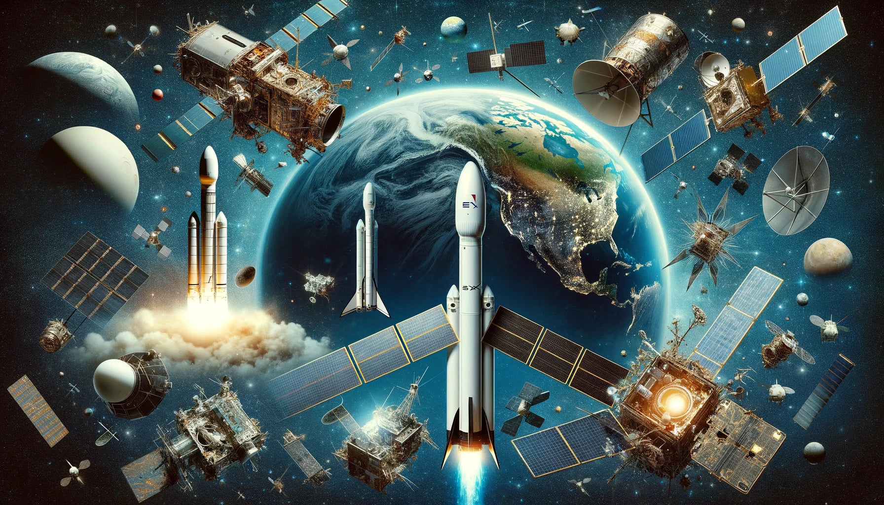 Transporter 10 SpaceX's Landmark 10th Rideshare: Transporter-10 and Starlink Achievem ...