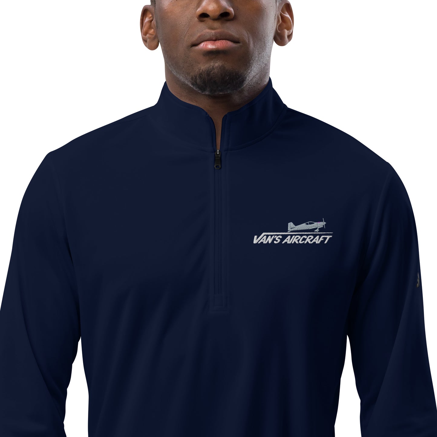 Van's RV6 Aircraft Embroidered Logo Quarter zip pullover