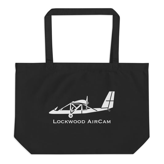 Lockwood AirCam Airplane Organic Tote Bag | ACAM