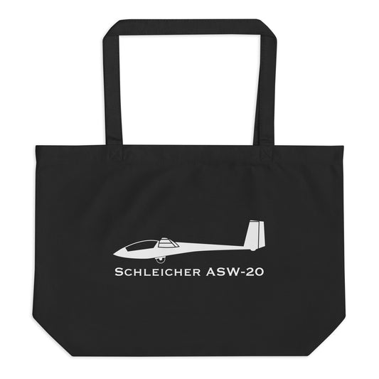 Schleicher AS-20 Airplane Organic Tote Bag AS20