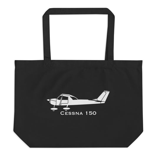 Cessna 150 Airplane Organic Tote Bag