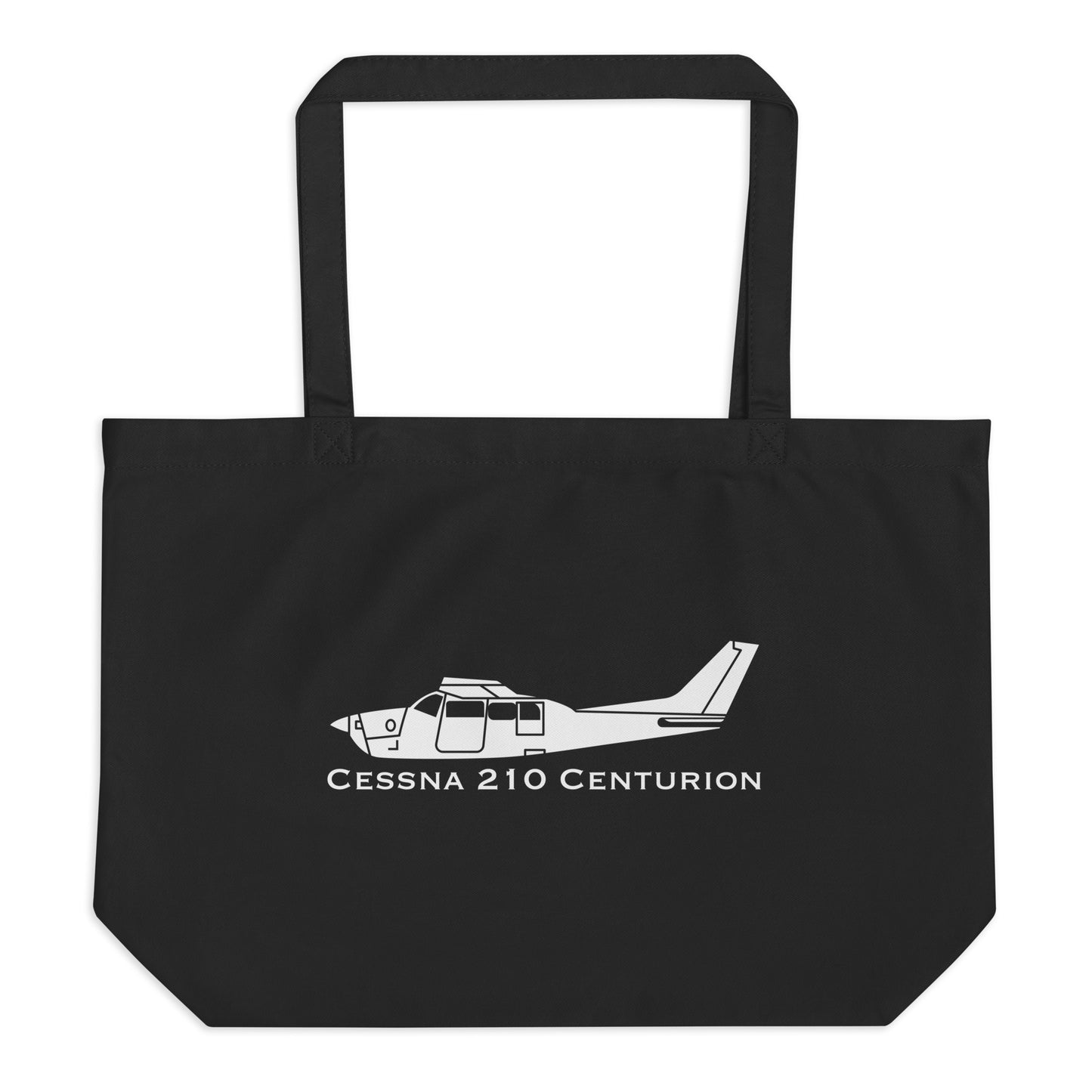 Cessna 210 Airplane Organic Tote Bag | C210