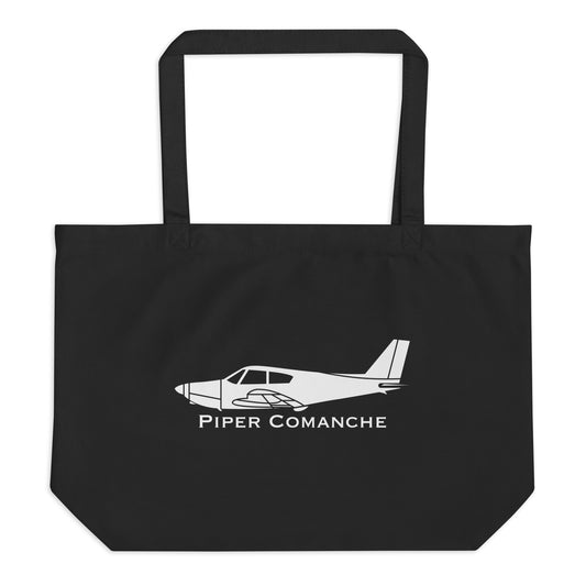 Piper Comanche PA-24 Organic Tote Bag | Airplane Gear Bag | PA24 Backpack