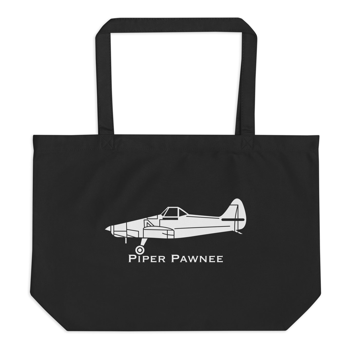 Piper Pawnee PA-25 Organic Tote Bag | Airplane Gear Bag | PA25 Backpack