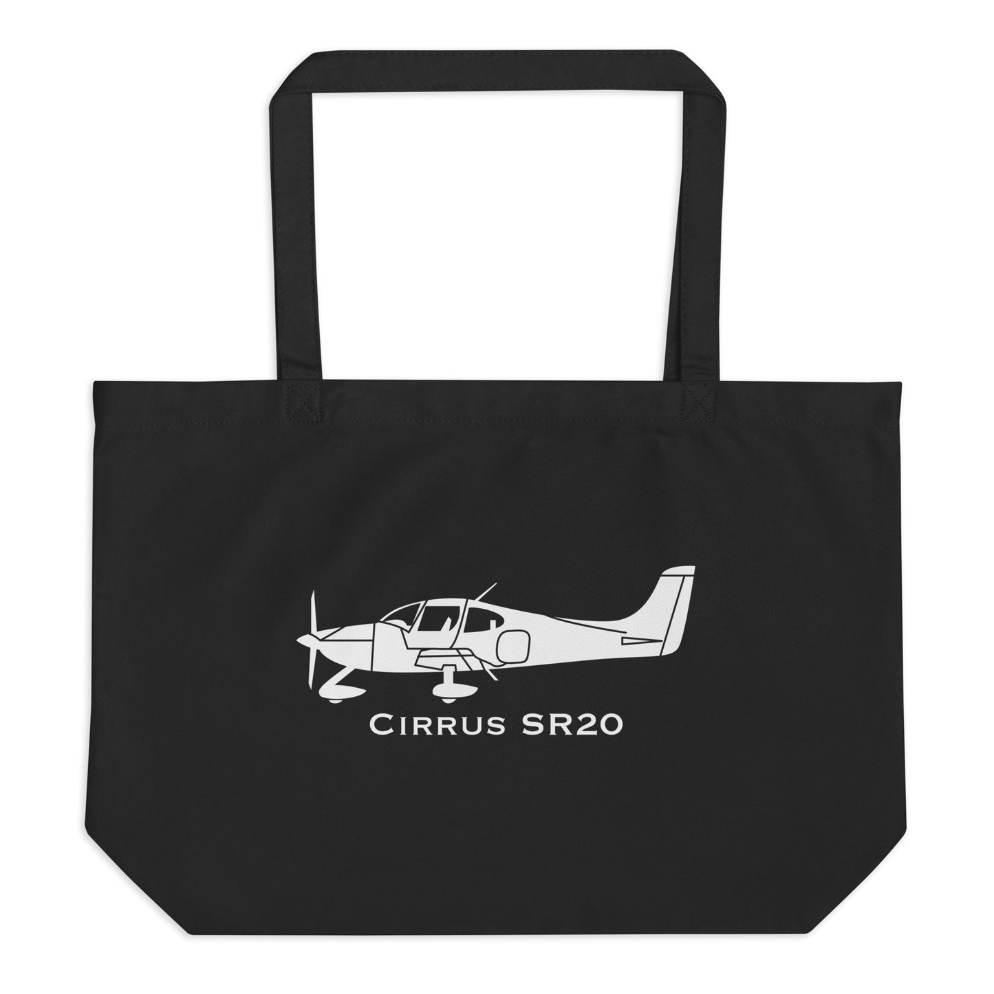 Cirrus SR20 Organic Tote Bag | Airplane Gear Bag | SR20 Backpack