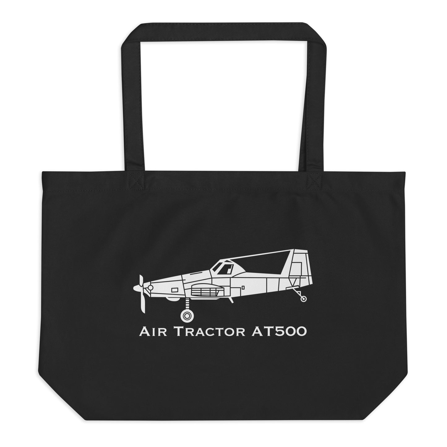 Air Tractor AT-500 Organic Tote Bag | Airplane Gear Bag | Pilot Backpack