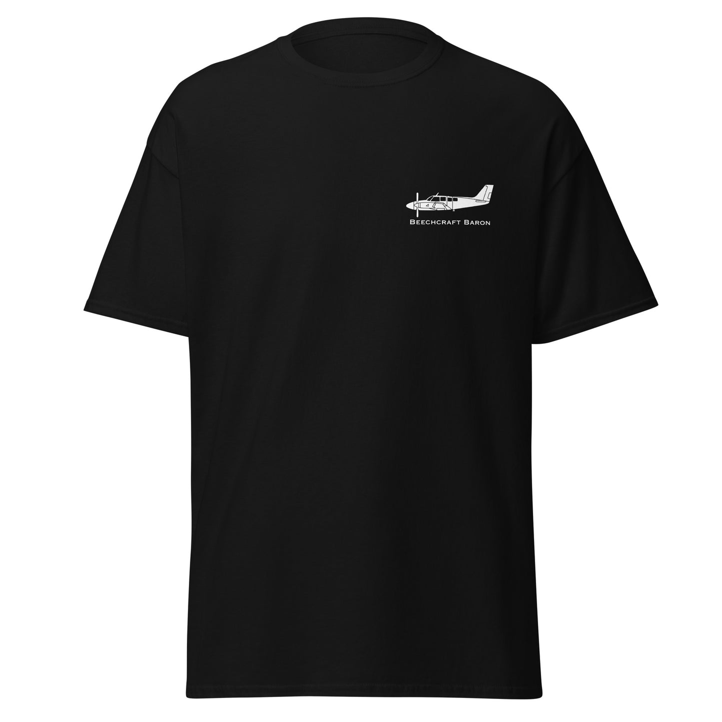 Beechcraft Baron BE-58 Airplane Unisex T-Shirt