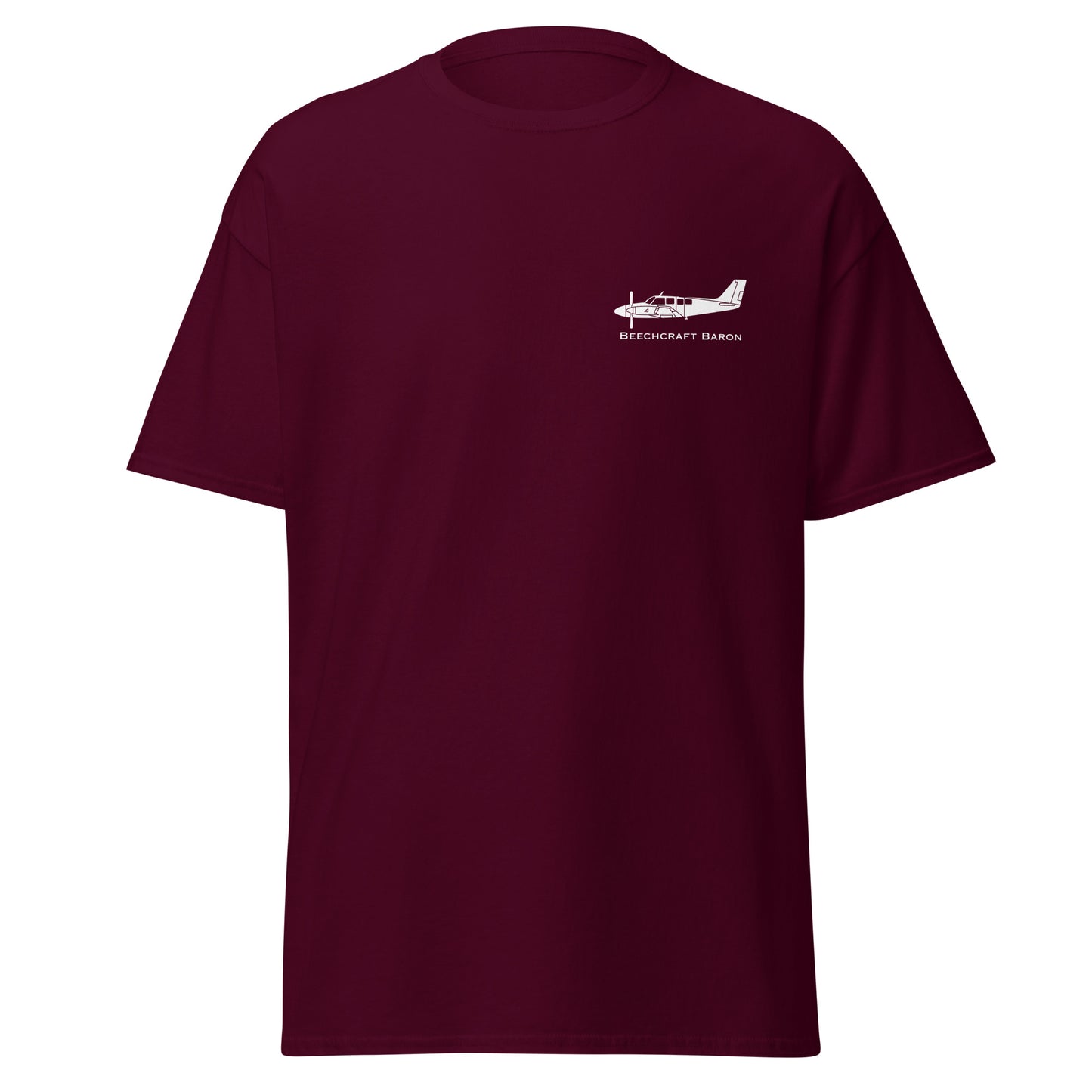 Beechcraft Baron BE-58 Airplane Unisex T-Shirt