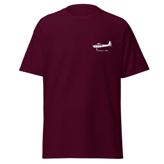 Cessna 180 Airplane Unisex T-Shirt