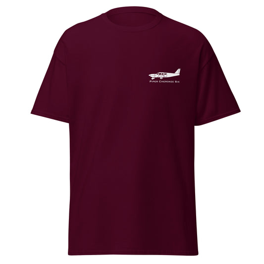 Piper Cherokee Six PA-32 Airplane Unisex T-Shirt