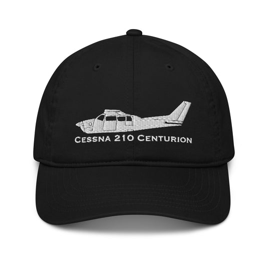 Cessna 210 Centurion Embroidered Airplane Hat