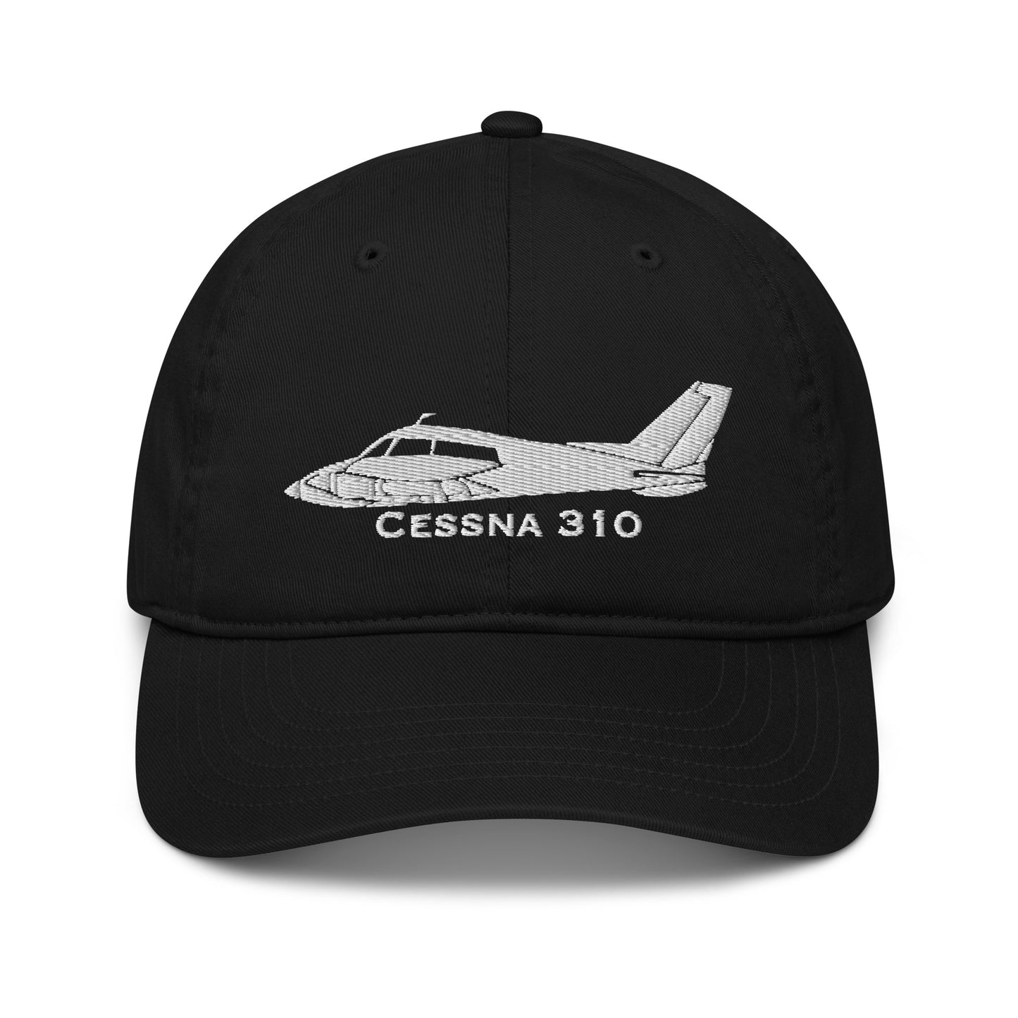 Cessna 310 Embroidered Airplane Hat | Twin Cessna 310