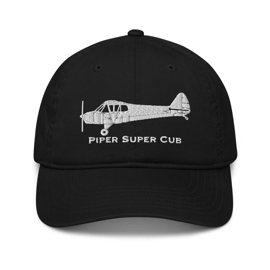 Piper Super Cub PA-18 Embroidered Airplane Hat