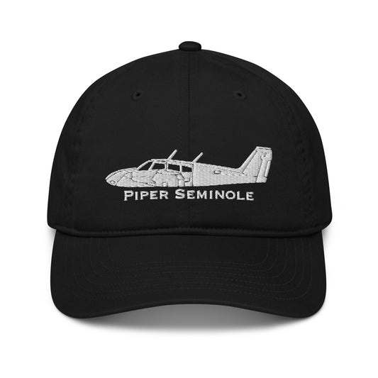 Piper Seminole PA-44 Embroidered Airplane Hat