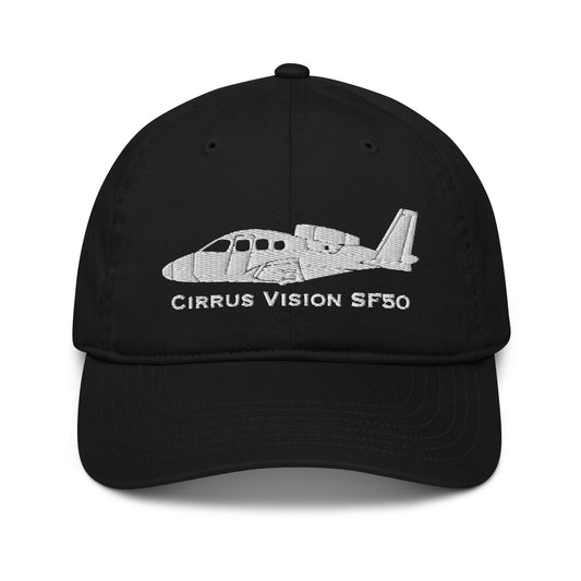 Cirrus Vision SF-50 Embroidered Airplane Hat