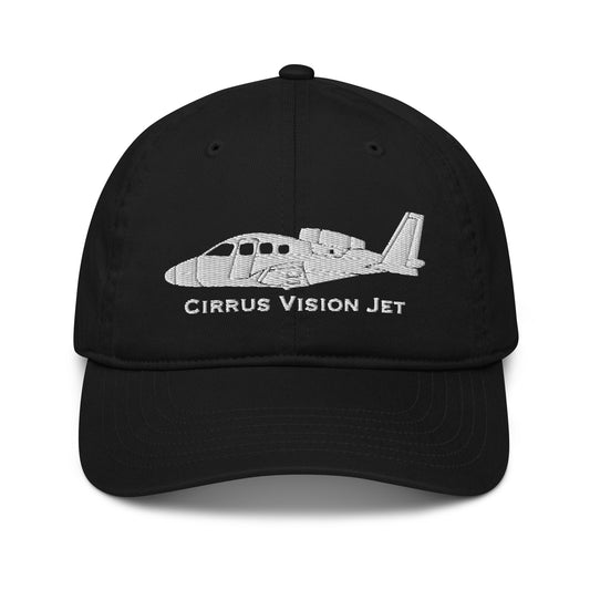 Cirrus Vision Jet SF-50 Embroidered Airplane Hat