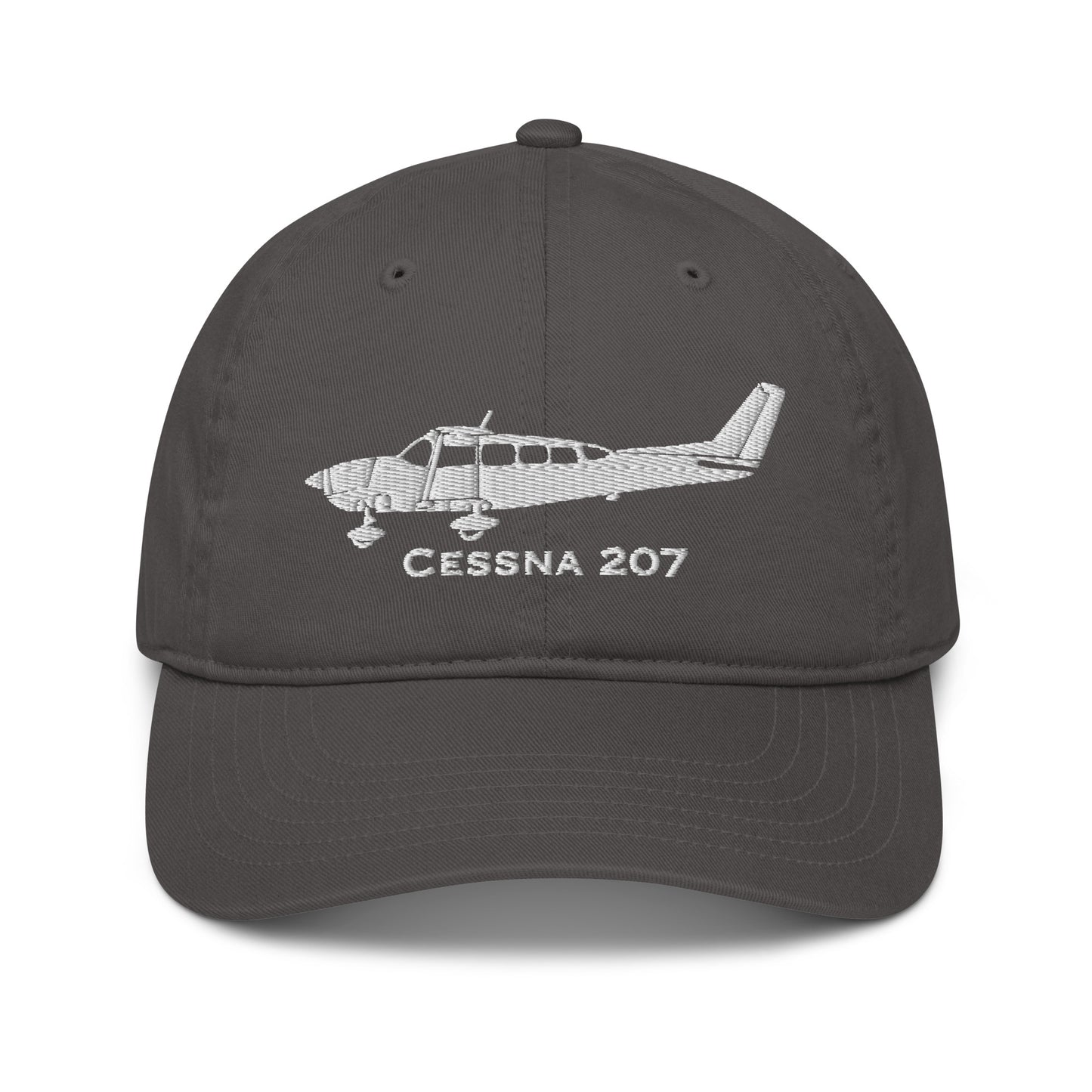 Cessna 207 Embroidered Airplane Hat