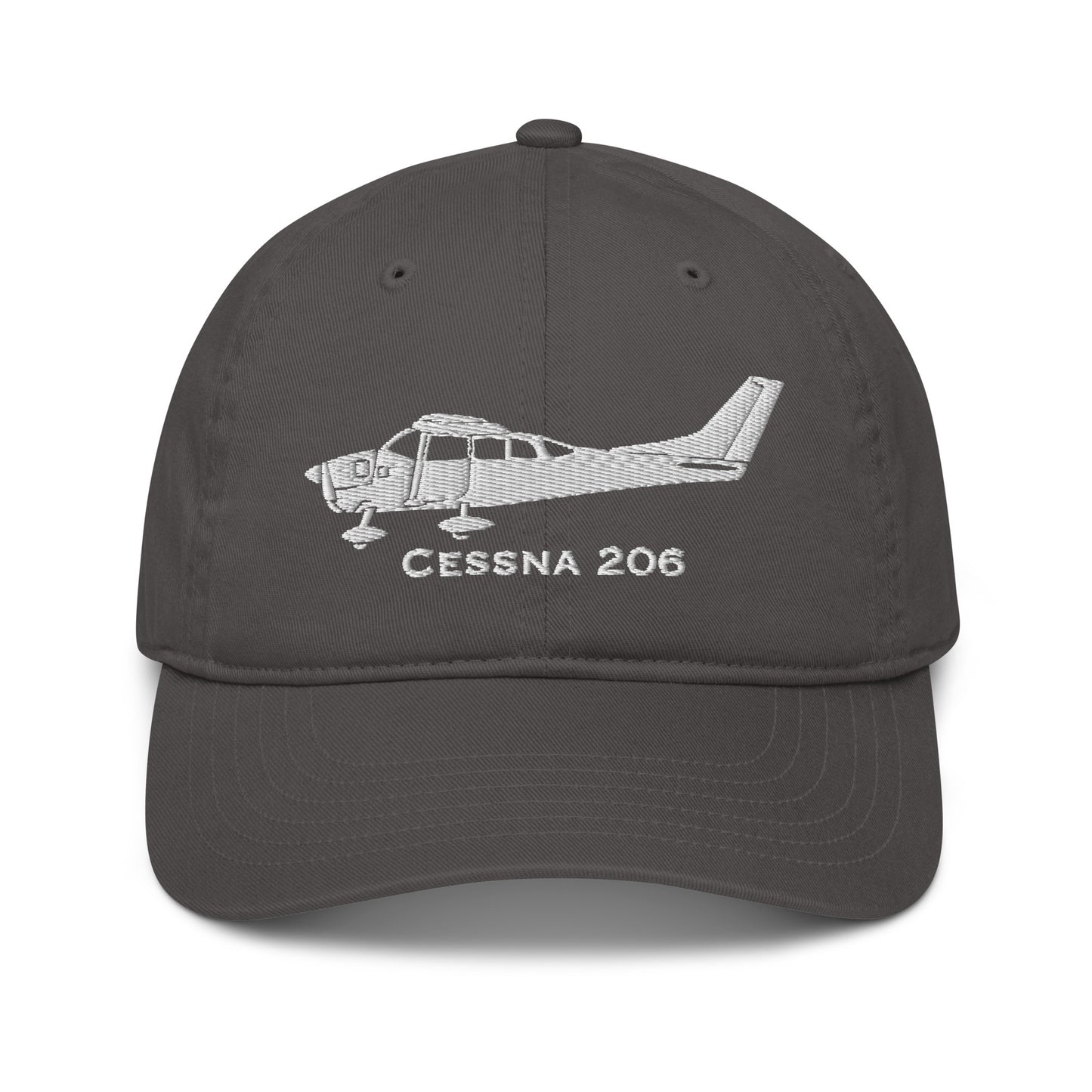 Cessna 206 Embroidered Airplane Hat