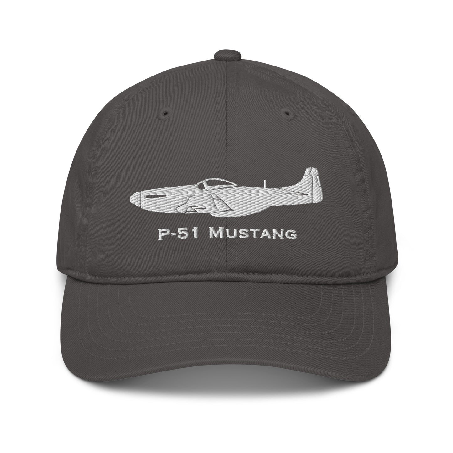 North American P-51 Mustang Custom Embroidered Airplane Hat