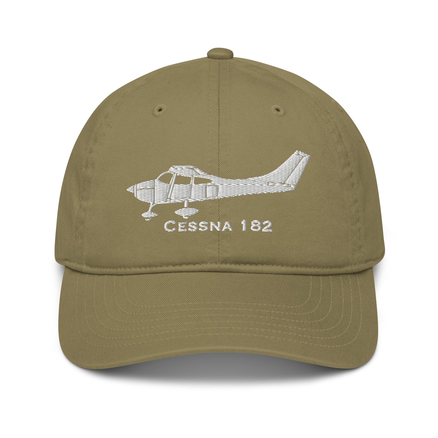 Cessna 182 Embroidered Airplane Hat