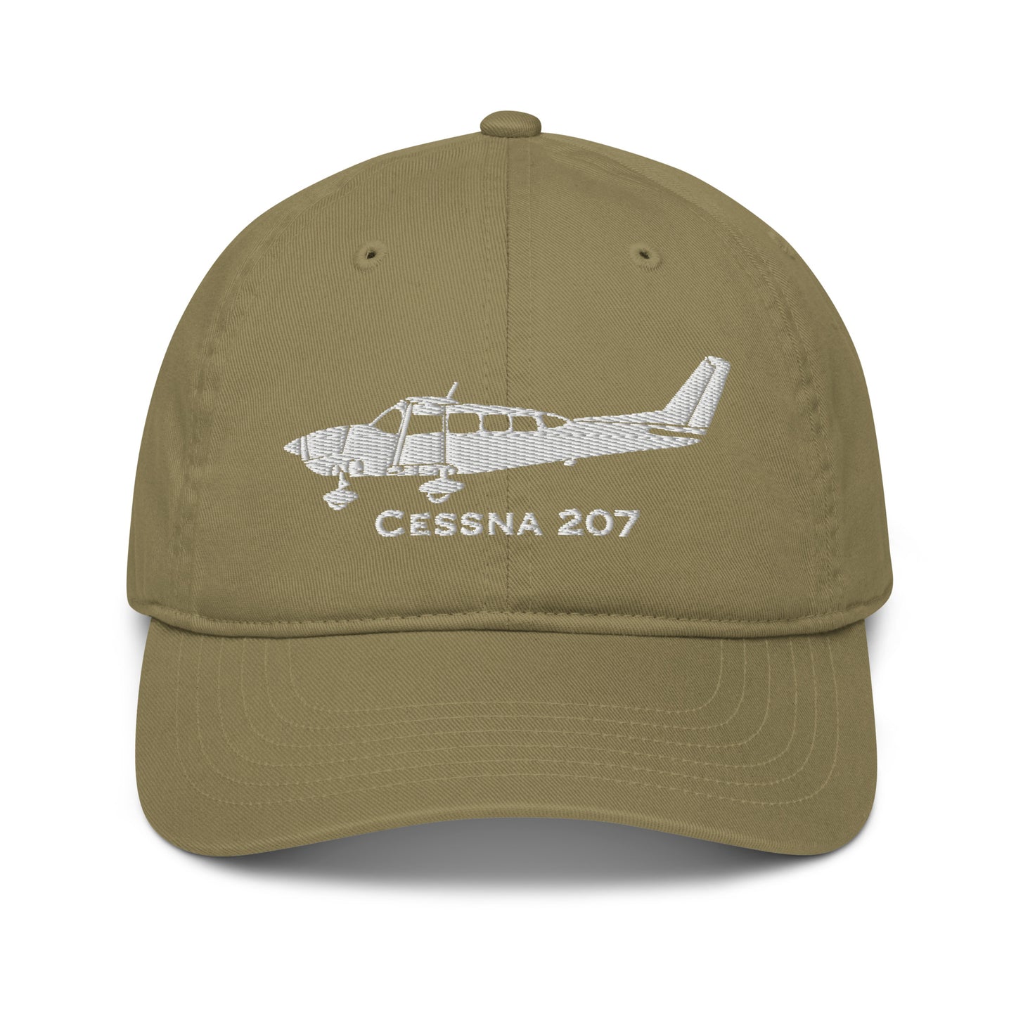 Cessna 207 Embroidered Airplane Hat