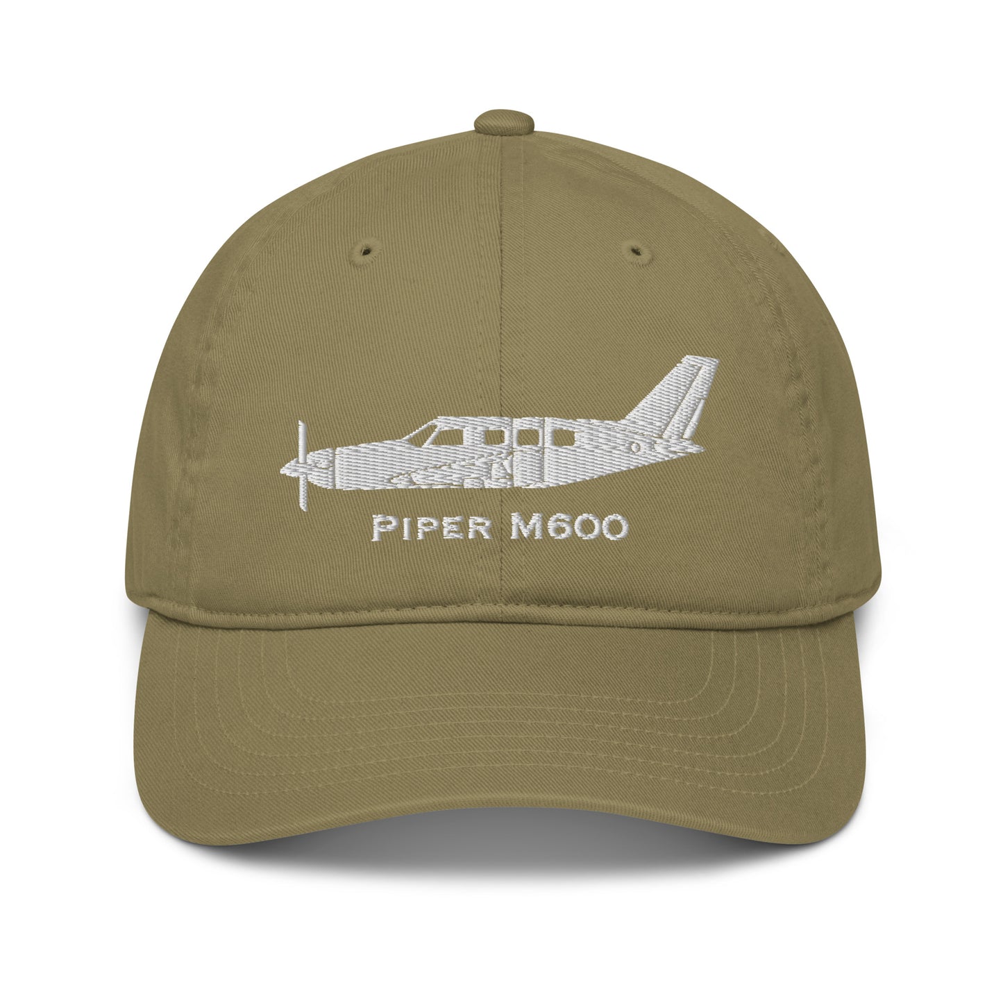 Piper M600 Embroidered Airplane Hat | Personalized Pilot Cap | Piper M600 Ball Cap